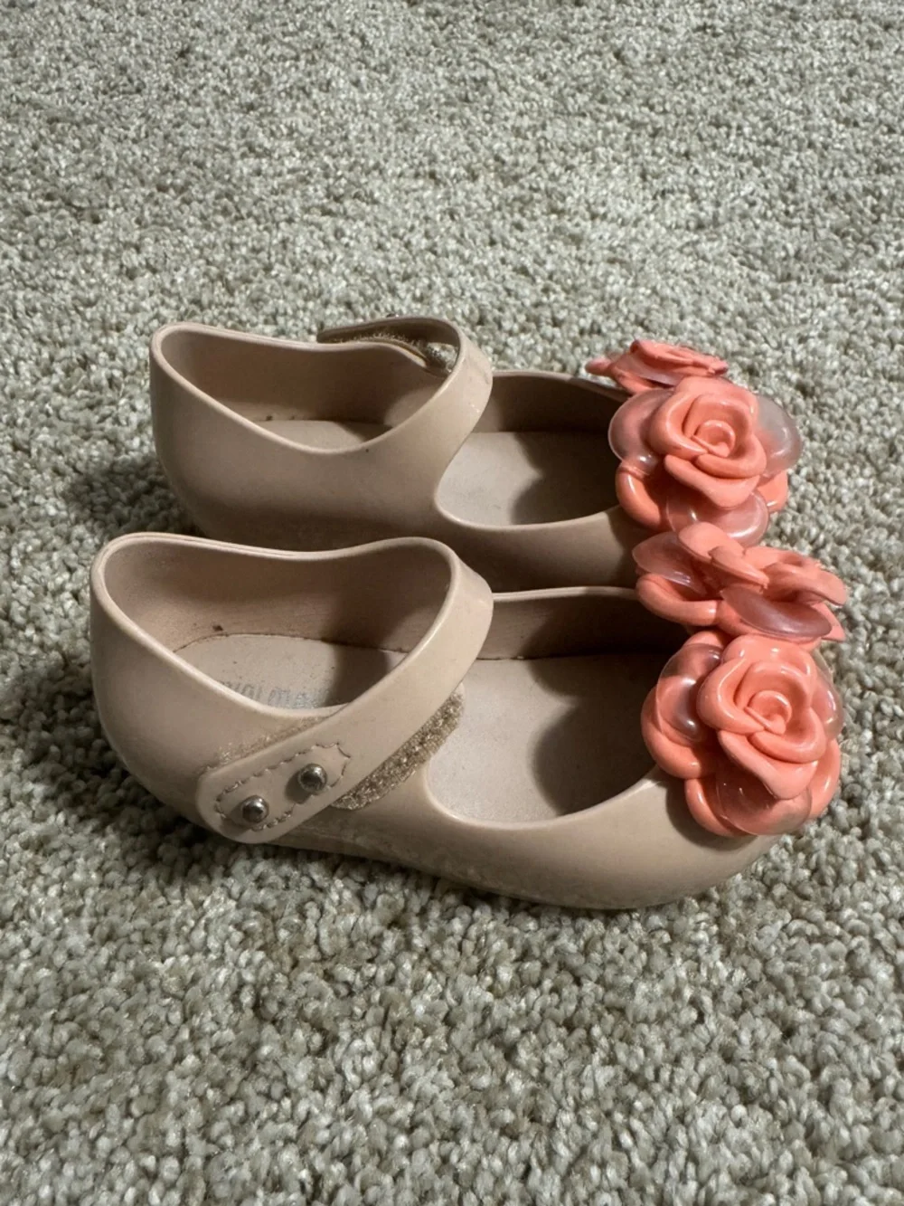 Size 6 Toddler Girl’s Mini Melissa Baby Girl Toddler Dress Ultragirl Shoes